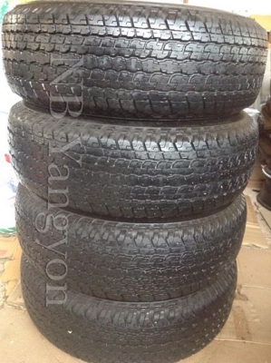 ยาง 265-70-16 ปี15 บริสโตน ยาง 265-70-16 ปี15 บริสโตน