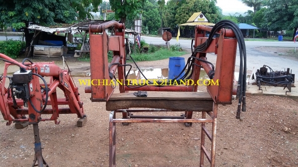 เสี่ยอ้น โคกสำโรง มารับแล้วขอบคุณครับ ชุดตักหน้ารถไถเก่าญี่ปุ่น รุ่นSuper Mighty ขนาดใหญ่สภาพสวยมาก