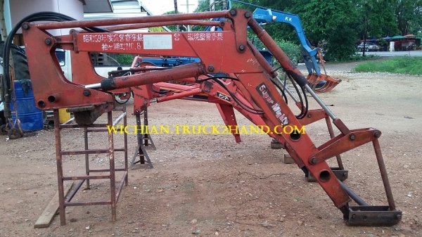 เสี่ยอ้น โคกสำโรง มารับแล้วขอบคุณครับ ชุดตักหน้ารถไถเก่าญี่ปุ่น รุ่นSuper Mighty ขนาดใหญ่สภาพสวยมาก