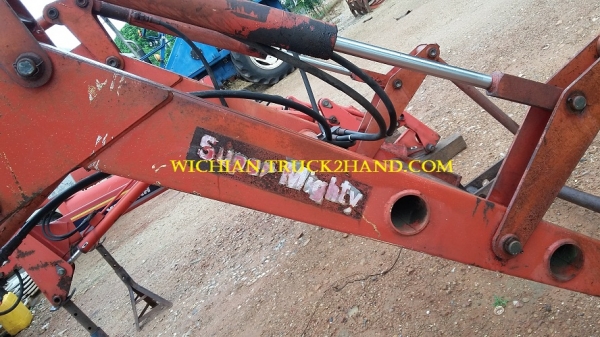 เสี่ยอ้น โคกสำโรง มารับแล้วขอบคุณครับ ชุดตักหน้ารถไถเก่าญี่ปุ่น รุ่นSuper Mighty ขนาดใหญ่สภาพสวยมาก