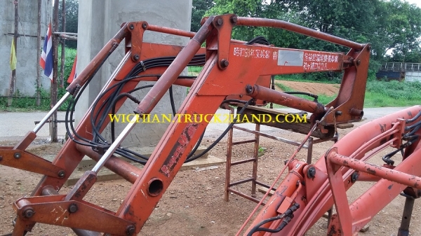 เสี่ยอ้น โคกสำโรง มารับแล้วขอบคุณครับ ชุดตักหน้ารถไถเก่าญี่ปุ่น รุ่นSuper Mighty ขนาดใหญ่สภาพสวยมาก