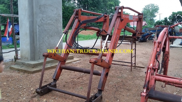 เสี่ยอ้น โคกสำโรง มารับแล้วขอบคุณครับ ชุดตักหน้ารถไถเก่าญี่ปุ่น รุ่นSuper Mighty ขนาดใหญ่สภาพสวยมาก