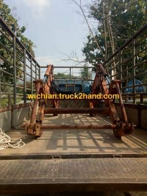 เสี่ยอ้น โคกสำโรง มารับแล้วขอบคุณครับ ชุดตักหน้ารถไถเก่าญี่ปุ่น รุ่นSuper Mighty ขนาดใหญ่สภาพสวยมาก