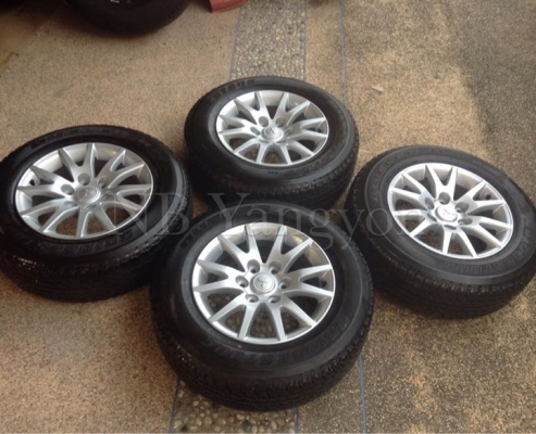 ล้อ มิตซู ปาเจโร่ ขอบ17 พร้อมยางบริสโตน ปี14