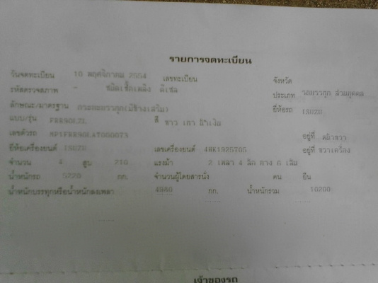 รถอีซูซุ 6 ล้อ รั้ว (ไม่ดั้ม ) FRR 210 แรงม้า. ปี 54. สนใจติดต่อ 081 - 6079515 รถอีซูซุ 6 ล้อ รั้ว (ไม่ดั้ม ) FRR 210 แรงม้า. ปี 54. สนใจติดต่อ 081 - 6079515