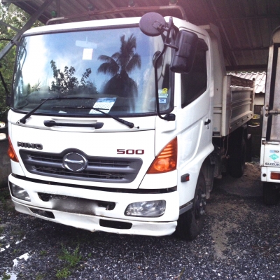 รถฮีโน่ 6 ล้อดั้ม FC9J 175 แรงม้า. ปี 52. , ( รถวิ่ง 5x,xxx กม. ) สนใจติดต่อ 081 - 6079515