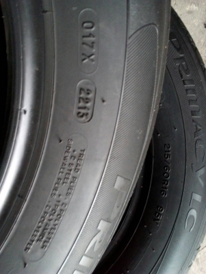 215/60R16  MICHELIN Primacy LC ปี13 ชุด 4 เส้น  tel.081-427-3941