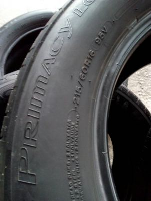 215/60R16  MICHELIN Primacy LC ปี13 ชุด 4 เส้น  tel.081-427-3941