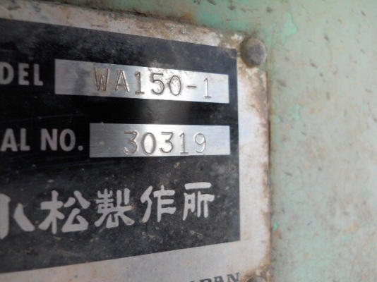 ขาย รถตักล้อยาง KOMATSU WA150-1 ซีเรียล 30,000++ เก่าญี่ปุ่น โทร.090-986-2521 อ๊อบ