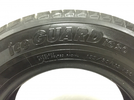 ขายยาง YOKOHAMA ice GUARD iG20 155/80R13 ผลิตปี 07 ขายยาง YOKOHAMA ice GUARD iG20 155/80R13 ผลิตปี 07