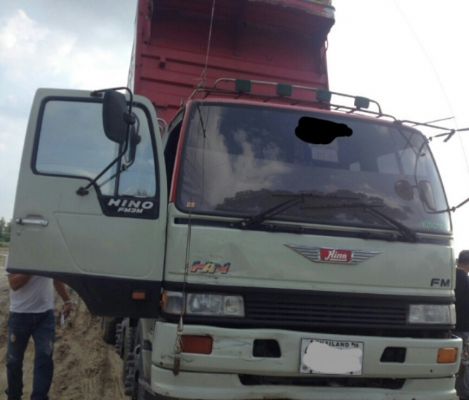 ขายแล้ว 22ล้อ ฮีโน่ FM3M 240ปี40 แม่ลูกดั้ม 2คาน สภาพดีสวยหัวบางเดิมพร้อมใช้งาน  ทะเบียนพร้อมโอน