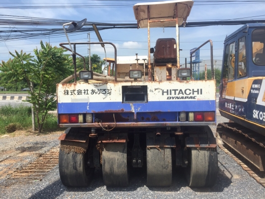 รถบดเจ็ดล้อยาง HITTACHI RT200W เครื่องยนต์ HINO WO6D พวงมาลัยเพาเวอร์ FROM JAPAN สภาพพร้อมใช้งาน สนใ รถบดเจ็ดล้อยาง HITTACHI RT200W เครื่องยนต์ HINO WO6D พวงมาลัยเพาเวอร์ FROM JAPAN สภาพพร้อมใช้งาน สนใ