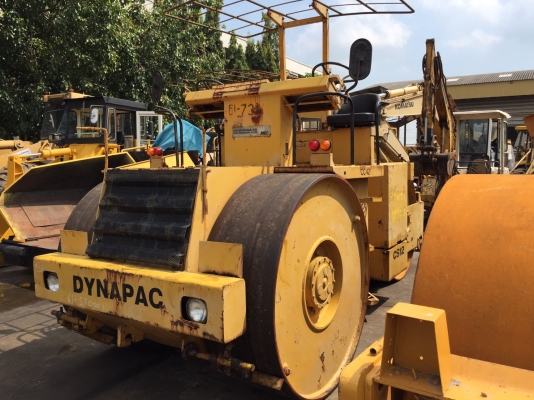 ขายด่วนรถบด3ล้อเหล็กขนาด12.5ตัน DYNAPAC CS12 เก่านอก พร้อมใช้งาน