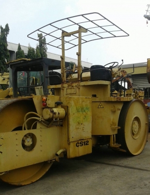 ขายด่วนรถบด3ล้อเหล็กขนาด12.5ตัน DYNAPAC CS12 เก่านอก พร้อมใช้งาน