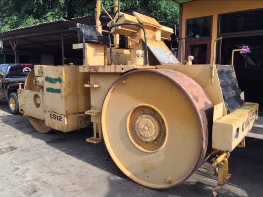 ขายด่วนรถบด3ล้อเหล็กขนาด12.5ตัน DYNAPAC CS12 เก่านอก พร้อมใช้งาน