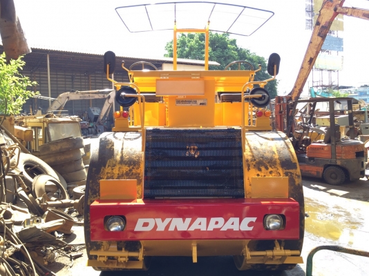 ขายด่วนรถบด3ล้อเหล็กขนาด12.5ตัน DYNAPAC CS12 เก่านอก พร้อมใช้งาน