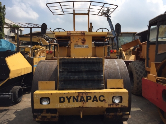 ขายด่วนรถบด3ล้อเหล็กขนาด12.5ตัน DYNAPAC CS12 เก่านอก พร้อมใช้งาน