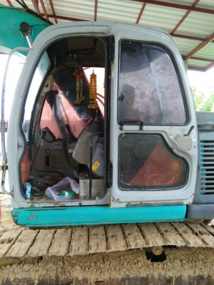 ขายรถขุดแบ็คโค kobelco sk115 ตูดกลม ระบบไฟฟ้าครบ ช่วงล่างดี เอกสารใบอินวอยซ์