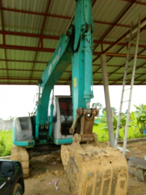 ขายรถขุดแบ็คโค kobelco sk115 ตูดกลม ระบบไฟฟ้าครบ ช่วงล่างดี เอกสารใบอินวอยซ์