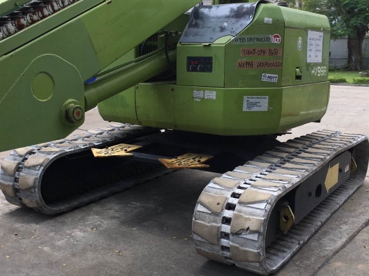 รถกระเช้า บูมลิฟต์ Hitachi HX99B : Boomlift สูง 9.7 เมตร ยกนน. 200kg. โทร. 080-6565422 (หนิง) รถกระเช้า บูมลิฟต์ Hitachi HX99B : Boomlift สูง 9.7 เมตร ยกนน. 200kg. โทร. 080-6565422 (หนิง)