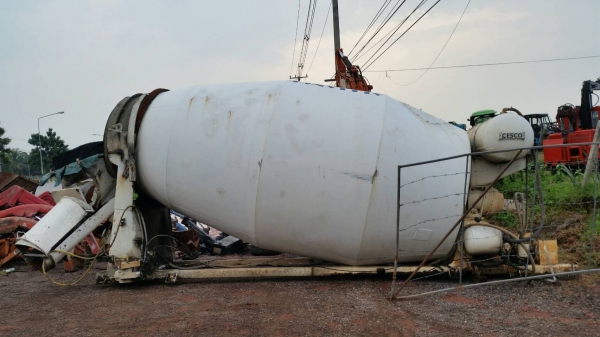 ขาย ถังผสมปูนคอนกรีต เครื่องผสมปูนคอนกรีต CONCRETE MIXER สำหรับใส่รถบรรทุกหกล้อ สิบล้อ