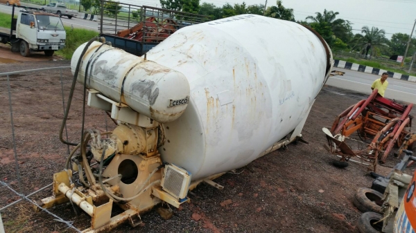 ขาย ถังผสมปูนคอนกรีต เครื่องผสมปูนคอนกรีต CONCRETE MIXER สำหรับใส่รถบรรทุกหกล้อ สิบล้อ