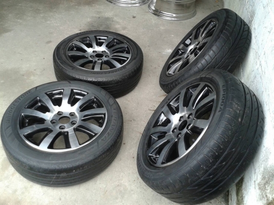 ขอบ17นิ้ว5รู114 พร้อมยาง ชุดนี้ ราคา 6900 บาท