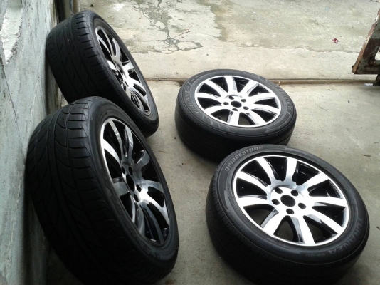 ขอบ17นิ้ว5รู114 พร้อมยาง ชุดนี้ ราคา 6900 บาท ขอบ17นิ้ว5รู114 พร้อมยาง ชุดนี้ ราคา 6900 บาท