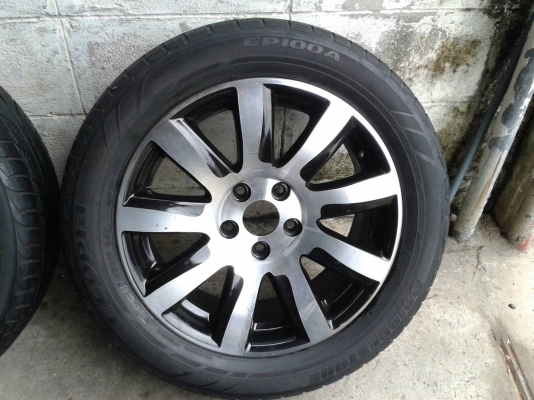 ขอบ17นิ้ว5รู114 พร้อมยาง ชุดนี้ ราคา 6900 บาท ขอบ17นิ้ว5รู114 พร้อมยาง ชุดนี้ ราคา 6900 บาท