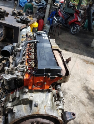 เครื่อง6H1 195แรงปั้มลม ปั้มเพาเวอรเครื่องสวยไอไม่ออก พร้อมไบคุ้มราคา80000