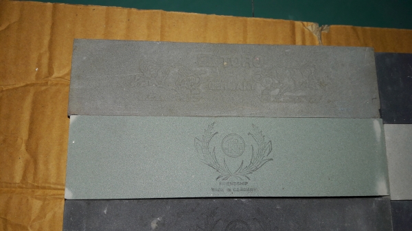 ขายหินลับมีดตรารวงข้าวเยอรมันขนาด8&times;2&times;1"MADE IN GERMANY.