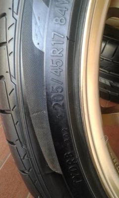 แม็กพร้อมยางสวยมากๆ