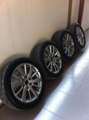 ขายแม็กปาเจโร่แท้18" พร้อมยาง