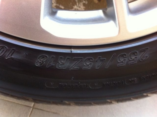 ขายแม็กปาเจโร่แท้18" พร้อมยาง