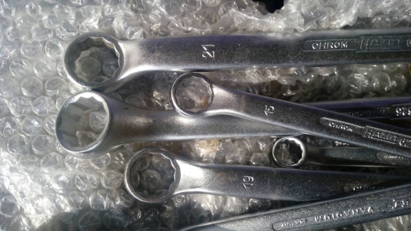 ขายประแจแหวนชุด12ตัวเยอรมัน6-32 HAZET Made in GERMANY.งานเก่า