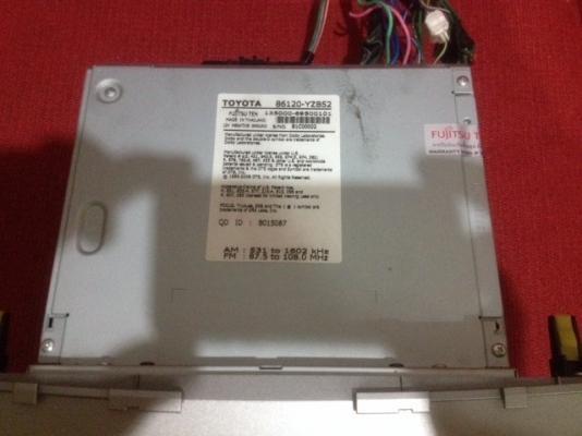 จอ DVD TOYOTA CAMRY 06 ถึง12 เครื่องศูนยเเท้สภาพสวยใช้งานปกติ