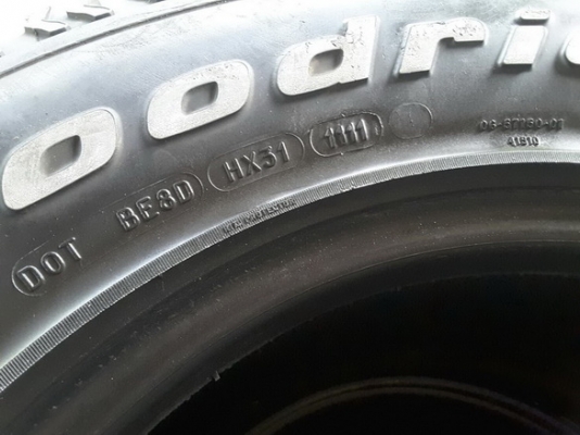 BF All USA. 265/70/16 ปี11 สวยๆ1ชุด