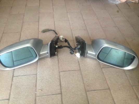 กระจกมองข้างไฟฟ้า ACCORD G7 ตัวนอกมีไฟเลี้ยวเก่าญี่ปุ่นเเท้สภาพสวยคู่ละ