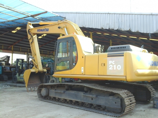 ขายรถขุด KOMATSU PC 210LC-6 รถเก่านอกยังไม่เคยใช้งานในไทยเดิมทั้งคันราคาถูก