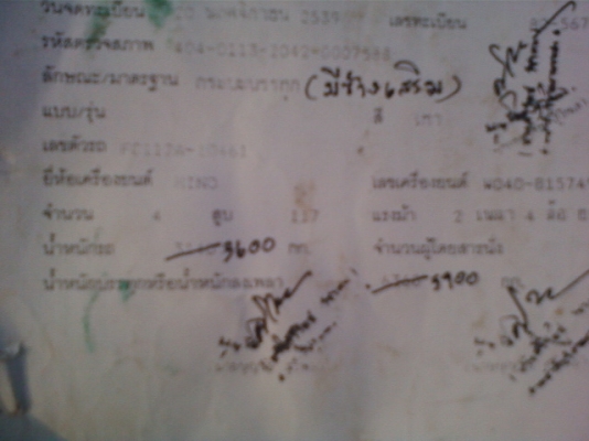 ขายรถบรรทุก HINO FC112A ยาว 4.30 พวงมาลัยเพาเวอร์ แอร์ เครื่องยนต์ 117 แซสซีใหญ่สวยทั้งเส้น