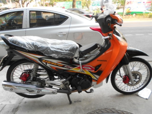 Honda-Wave 125R ทะเบียนสวย ดิสหลัง เครื่องดีครับ เดิมๆ ไม่เคยแกะ