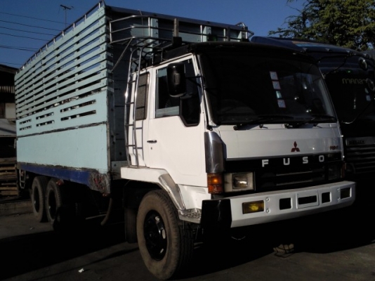 มิตซูFUSO195 รถล่องเพลาเดียว หรือจะทำเป็นสองเพลาก็ได้