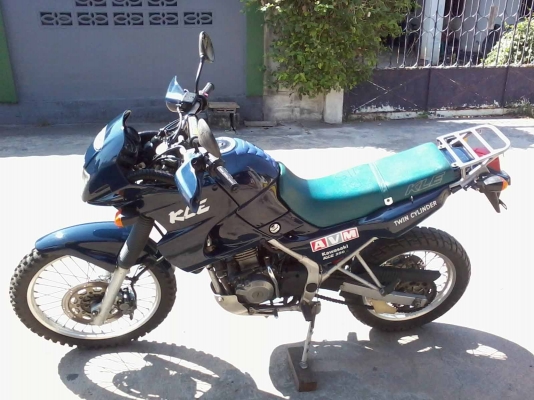 ขายวิบากทัวริ่ง Kawasaki KLE 250 สภาพสวยๆประกอบใหม่ วิ่งน้อย ลองดูครับ