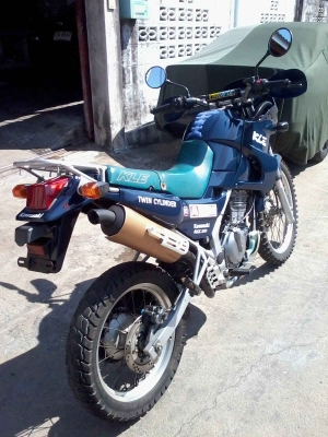 ขายวิบากทัวริ่ง Kawasaki KLE 250 สภาพสวยๆประกอบใหม่ วิ่งน้อย ลองดูครับ