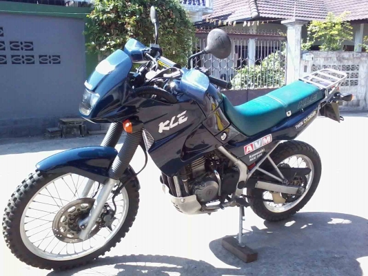 ขายวิบากทัวริ่ง Kawasaki KLE 250 สภาพสวยๆประกอบใหม่ วิ่งน้อย ลองดูครับ