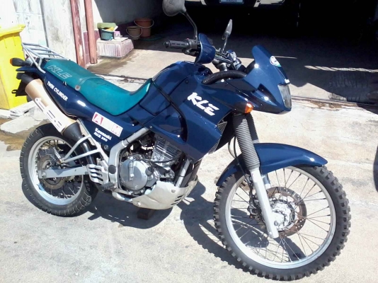 ขายวิบากทัวริ่ง Kawasaki KLE 250 สภาพสวยๆประกอบใหม่ วิ่งน้อย ลองดูครับ