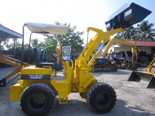 ขาย รถตักเล็ก MITSUBISHI รุ่น WS200L มือสองญี่ปุ่น