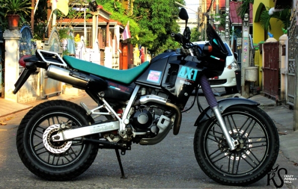 ███ ขายแล้วครับ ปรับราคาสิ้นเดือนนี้เท่านั้น Honda AX1 250cc ทะเบียนแท้ ██