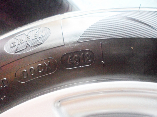 ล้อHONDA Brio amazeแม็ก+ยาง(ป้ายแดง) (ใช่ไม่เกิน100Km)สวยๆ ขาย 7,400฿