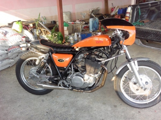 ขาย sr400  คาเฟ่ ของแต่งสวยๆแนวยุ่น ปี99 อินวอยแท้